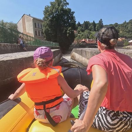 Penzion Zahrada Nad Rekou, Restaurace A Kavarna - Parkovani Gratis Zlatá Koruna Екстериор снимка